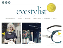 Tablet Screenshot of eyestylist.com